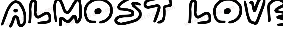 Almost Lover Script字体转换